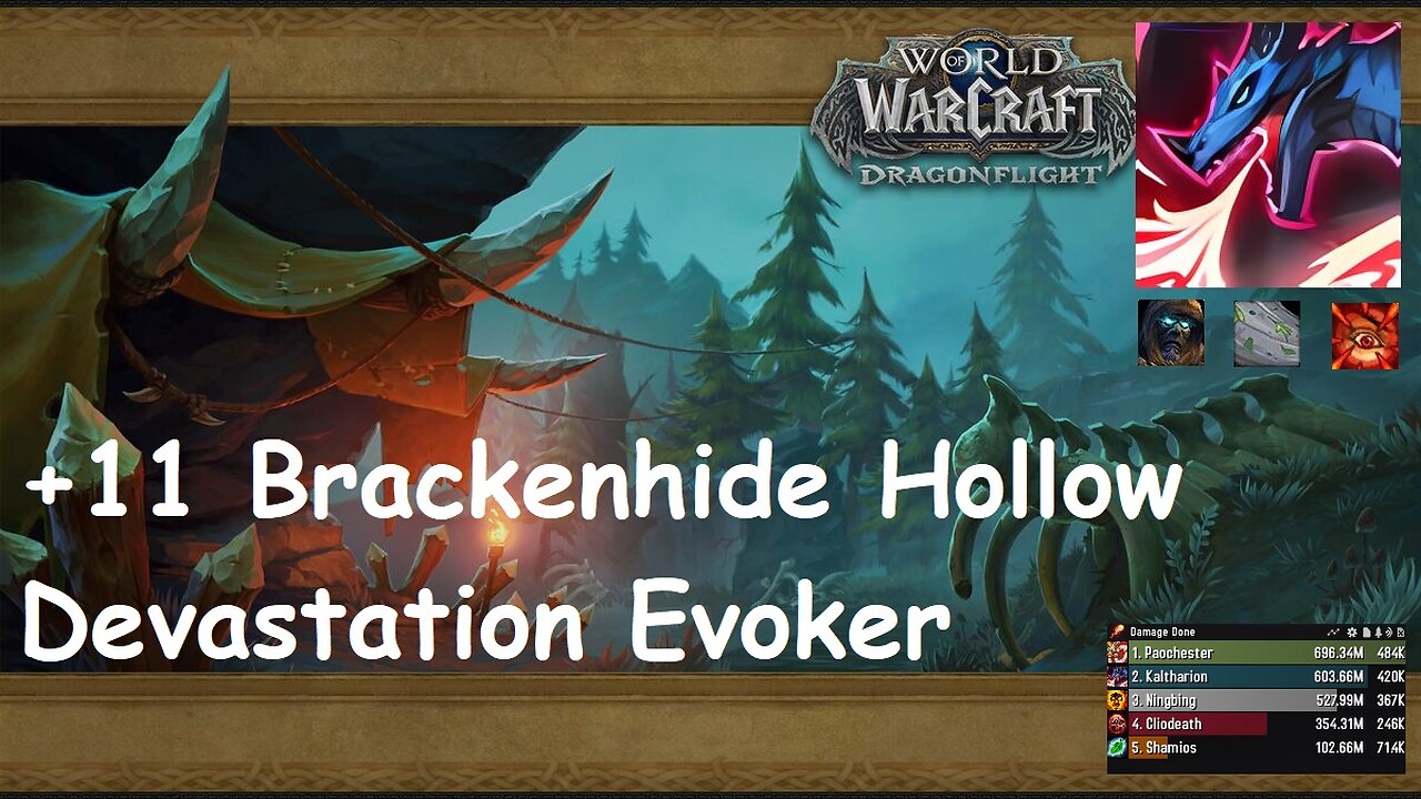 +11 Brackenhide Hollow | Devastation Evoker | Tyrannical | Storming | Raging | #217