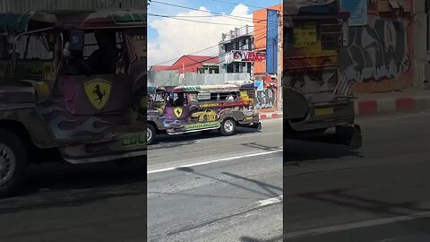 Jeepneys in Angono #shortvideo #shortsfeed #shortsvideo #travel #subscribe #viral #shorts #short