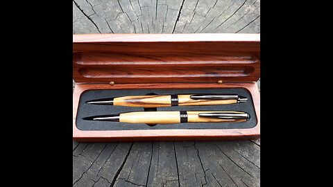 Bethlehem Olive Wood Pen/Pencil set