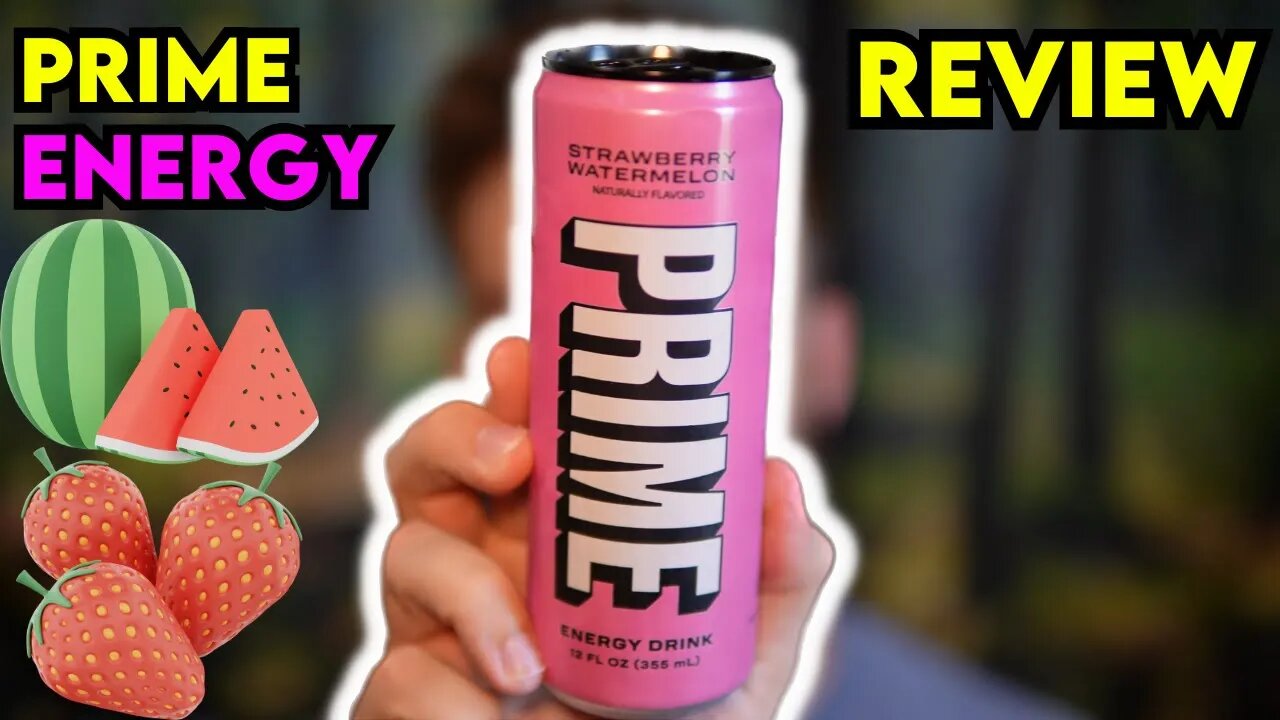 PRIME Energy Strawberry Watermelon Review