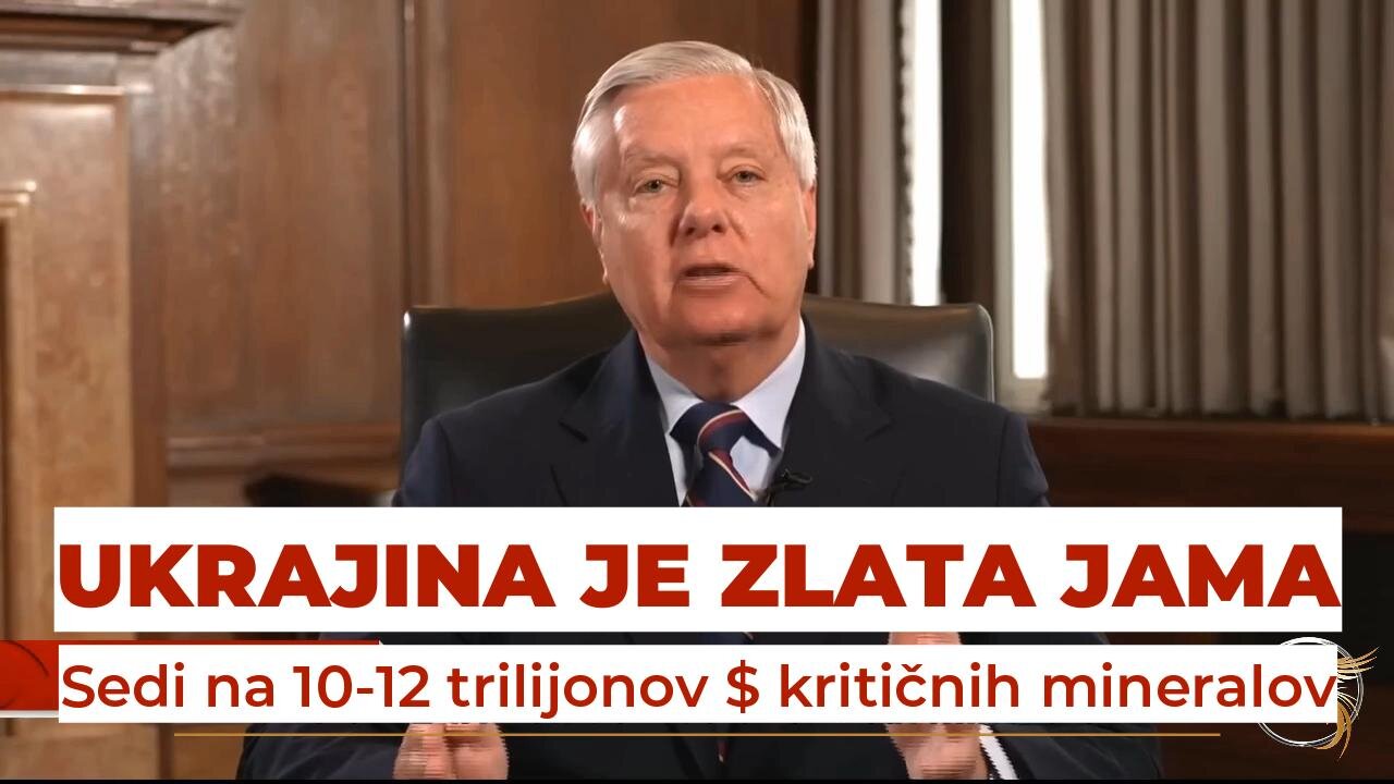 Lindsey Graham: Ukrajina je zlata jama | podnapisi SL