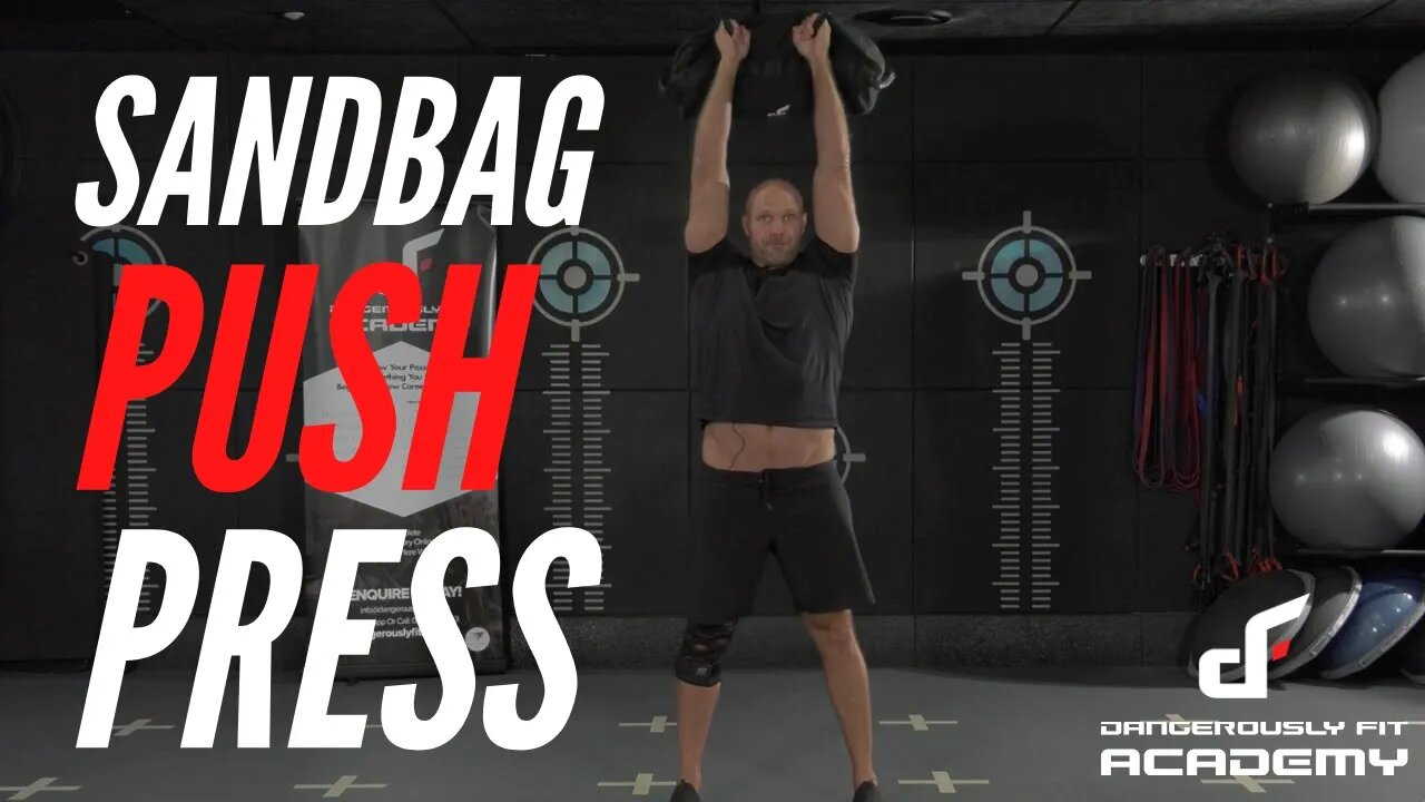 Sandbag Push Press (Demonstration)