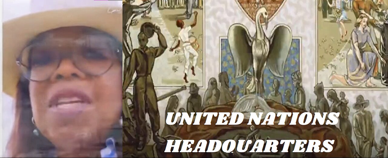 High priestess of the west coast Oprah Winfrey, subtly promotes UN Luciferian Globalism