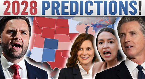 TRUMP WINS | First Look at the 2028 Presidential Candidates & Map!