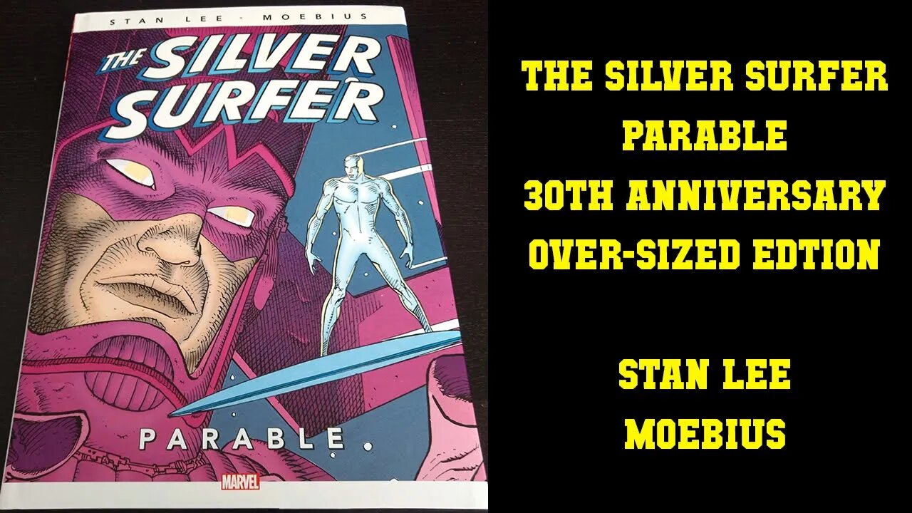 Silver Surfer: Parable 30th Anniversary Over-sized Edition - Stan Lee & Moebius