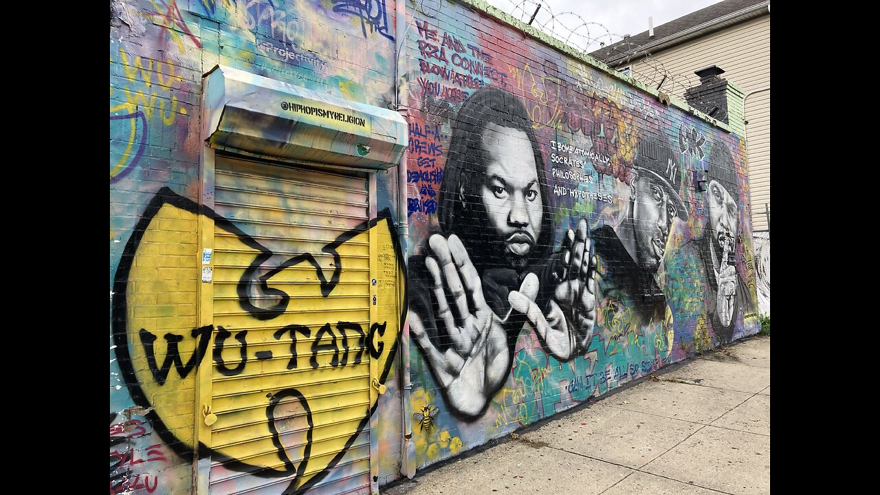 Walking Staten Island: Wu-Tang Clan Mural (Stapleton)