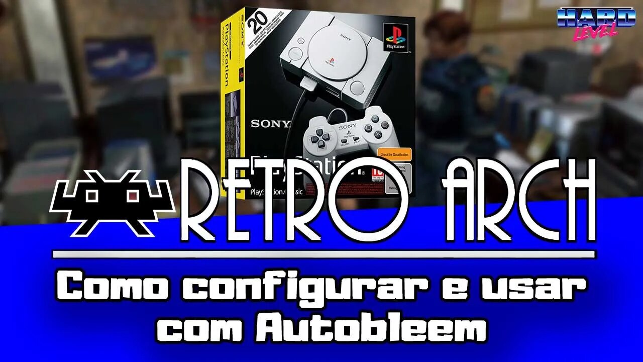 PS1 Classic - Como configurar e usar o Retroarch do Autobleem!