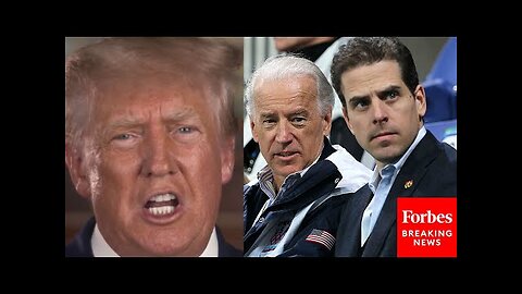 Trump Takes Aim At 'Biden Crime Family' In Pledge To Curb China's Influence In US