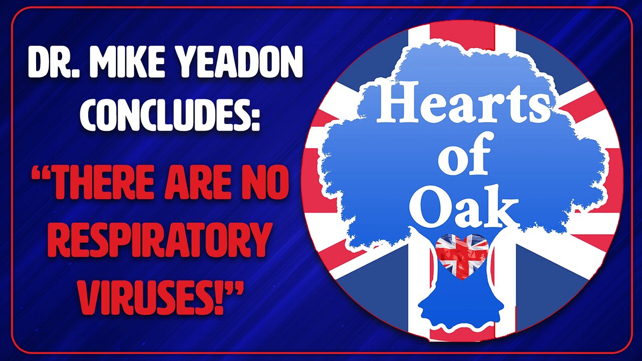 Dr. Mike Yeadon, Former V.P. At Pfizer, Concludes “There Are No Respiratory Viruses!”