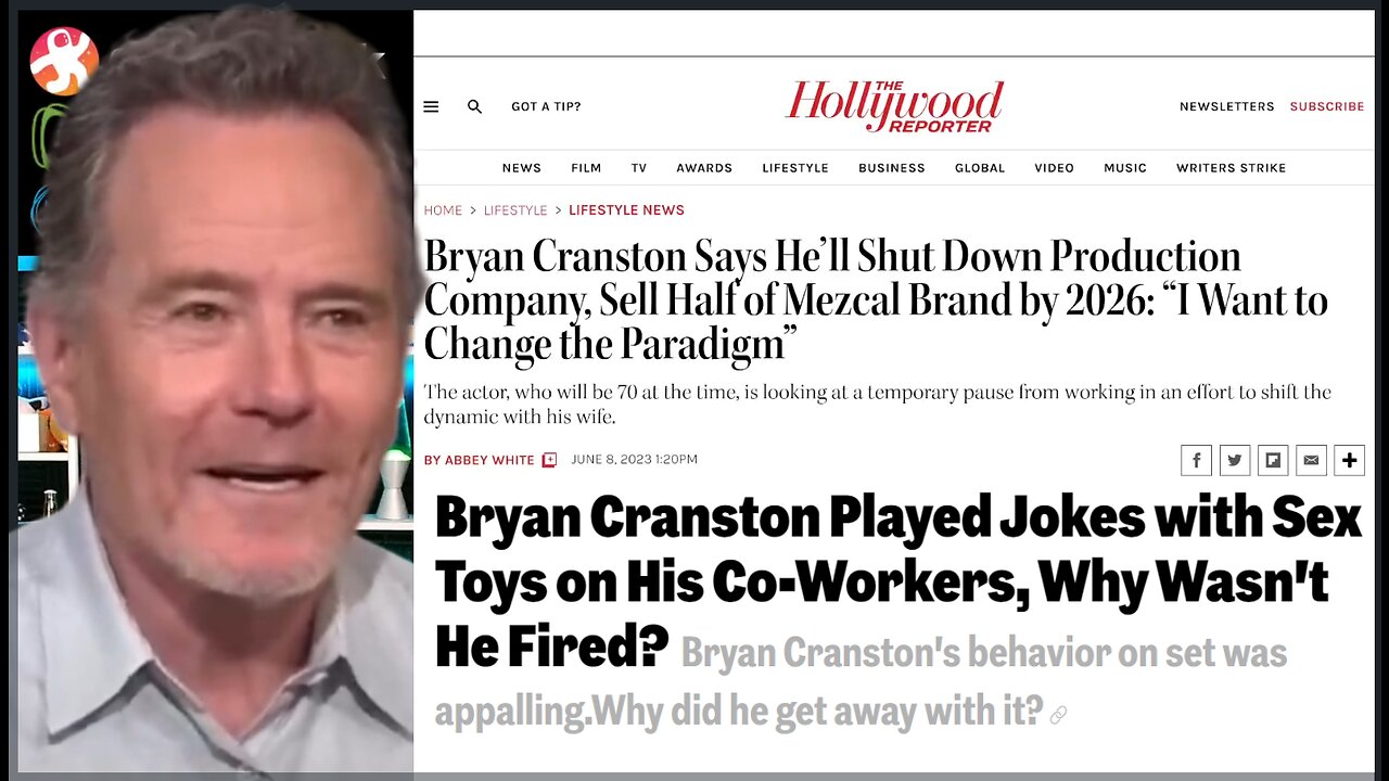 Suspicious Actor Bryan Cranston Shutting Down And Shipping Out Of The USA