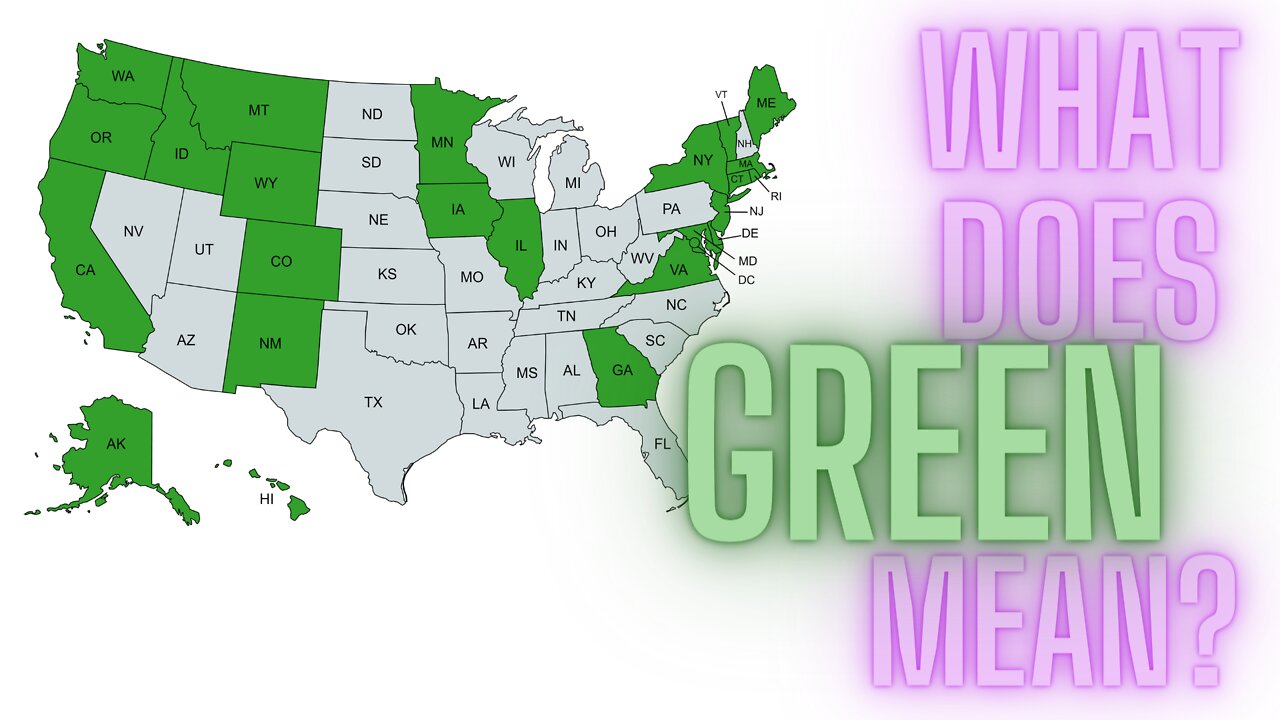 WHAT DOES the GREEN MEAN in ABORTION RIGHTS?