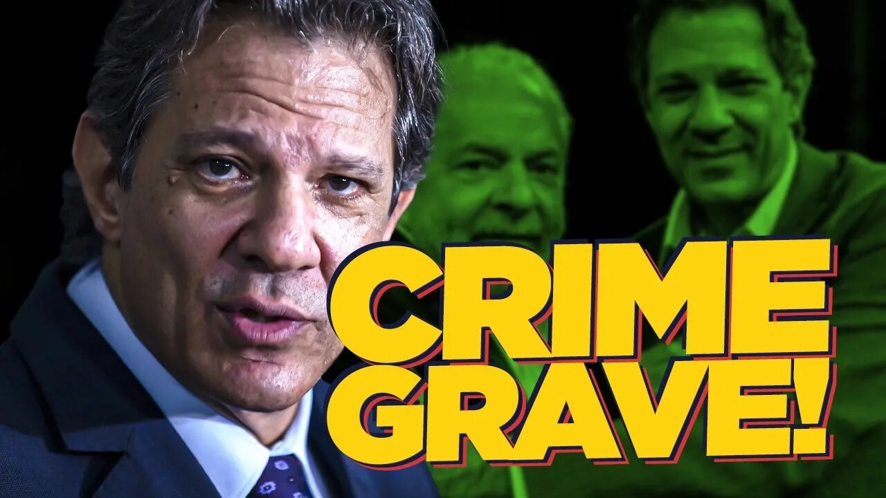 DENÚNCIA: HADDAD cometeu CRIME igual à DILMA!