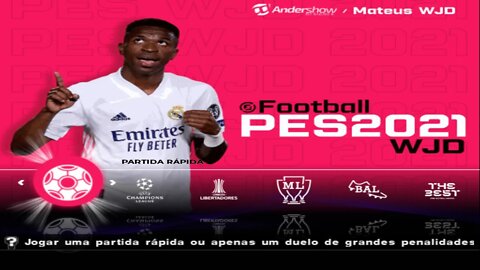 PES 2021 PS2 WJD VERSÃO MAIO NARRAÇÃO SILVIO LUIZ