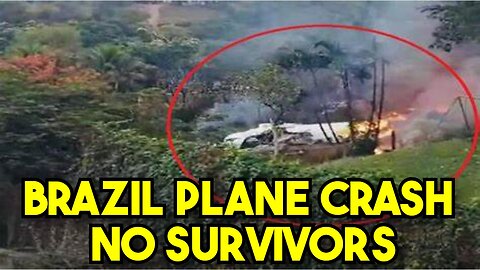 NO SURVIVORS AFTER PLANE CARRYING 62 PEOPLE CRASHES IN BRAZIL