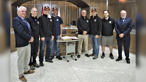 Les Jarrets Noirs honorés par le conseil de ville de St-Georges