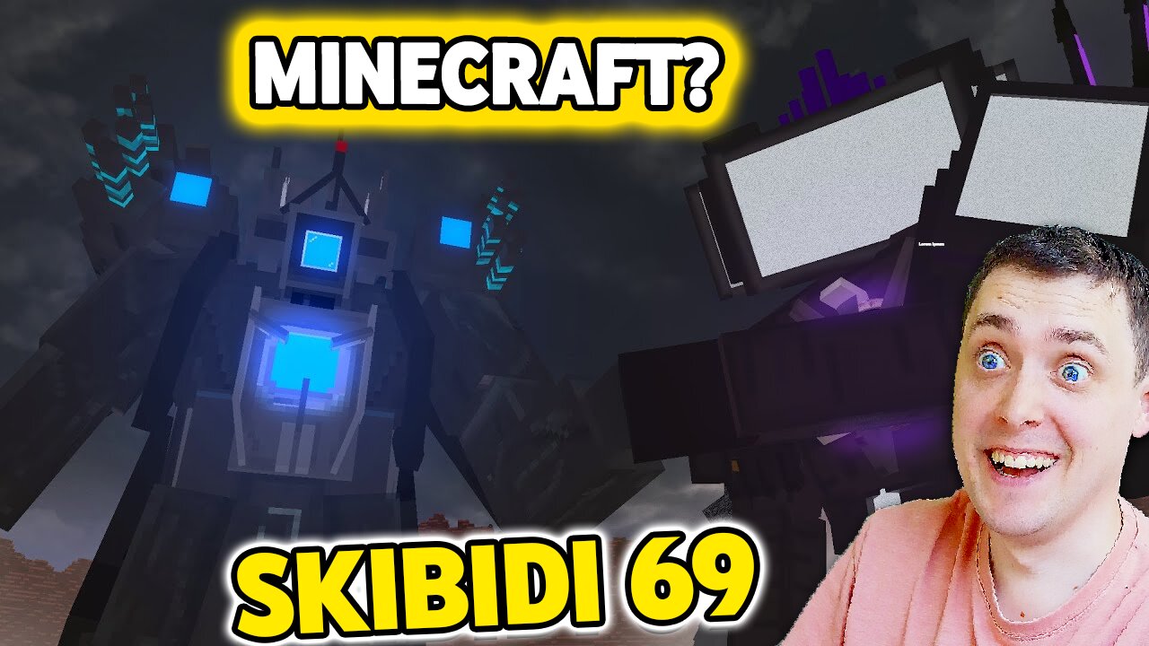 NAJLEPSZY MINECRAFT w SKIBIDI TOILET 69 ale to MINECRAFTOWA ANIMACJA!