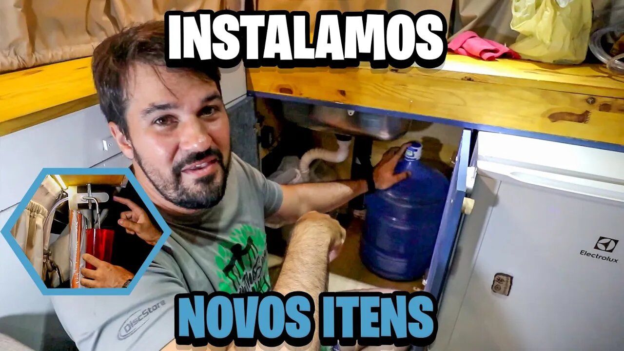 Fizemos MELHORIAS na KOMBI Home - T1 EP.22