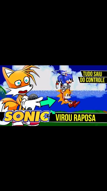 E se o Tails virar o Sonic ?! | Sonic 2 #shorts