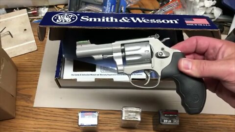 22 Tuesday: Post Unboxing S&W 317 3 inch