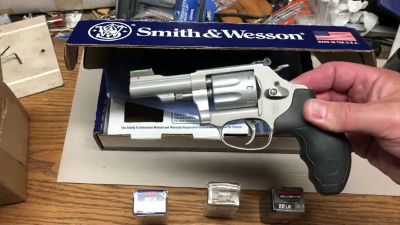 22 Tuesday: Post Unboxing S&W 317 3 inch