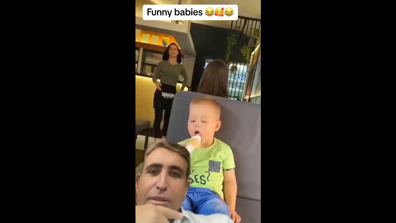 Funny boys and cute babies