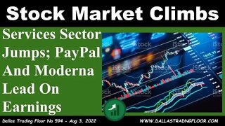 Stock Market Climbs