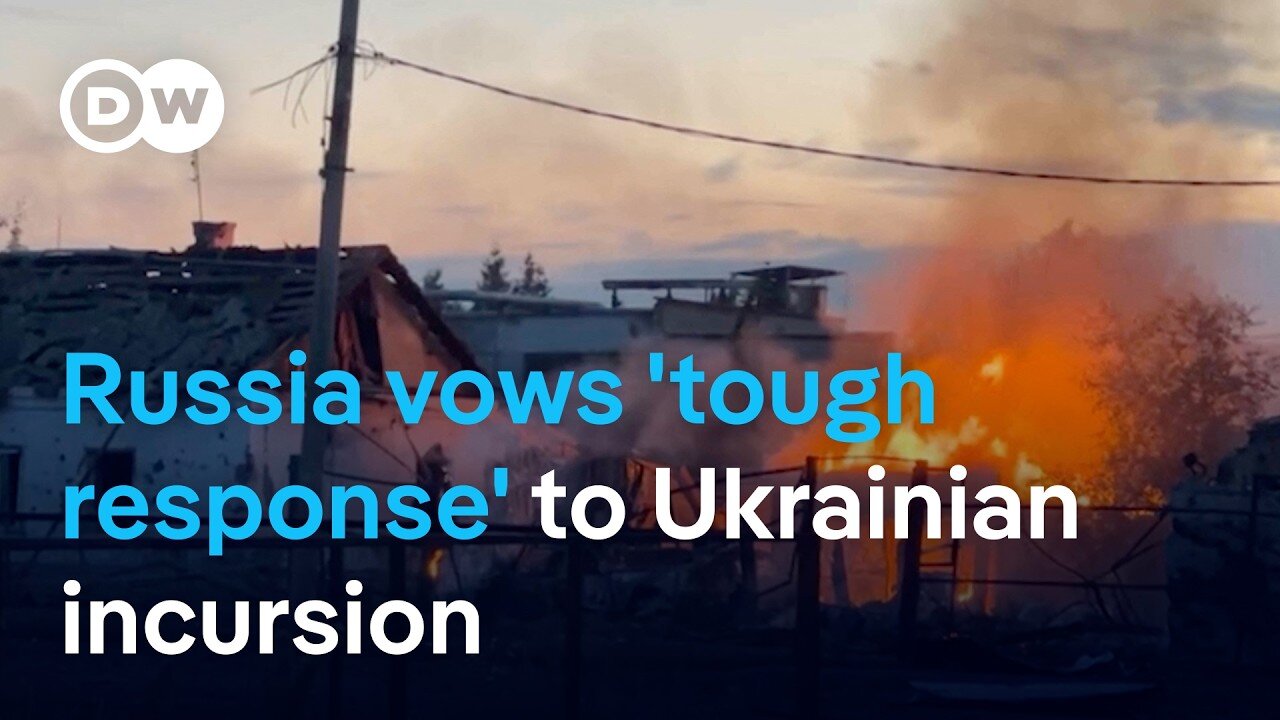 Russia steps up response to Ukrainian incursion of Kursk region | DW News