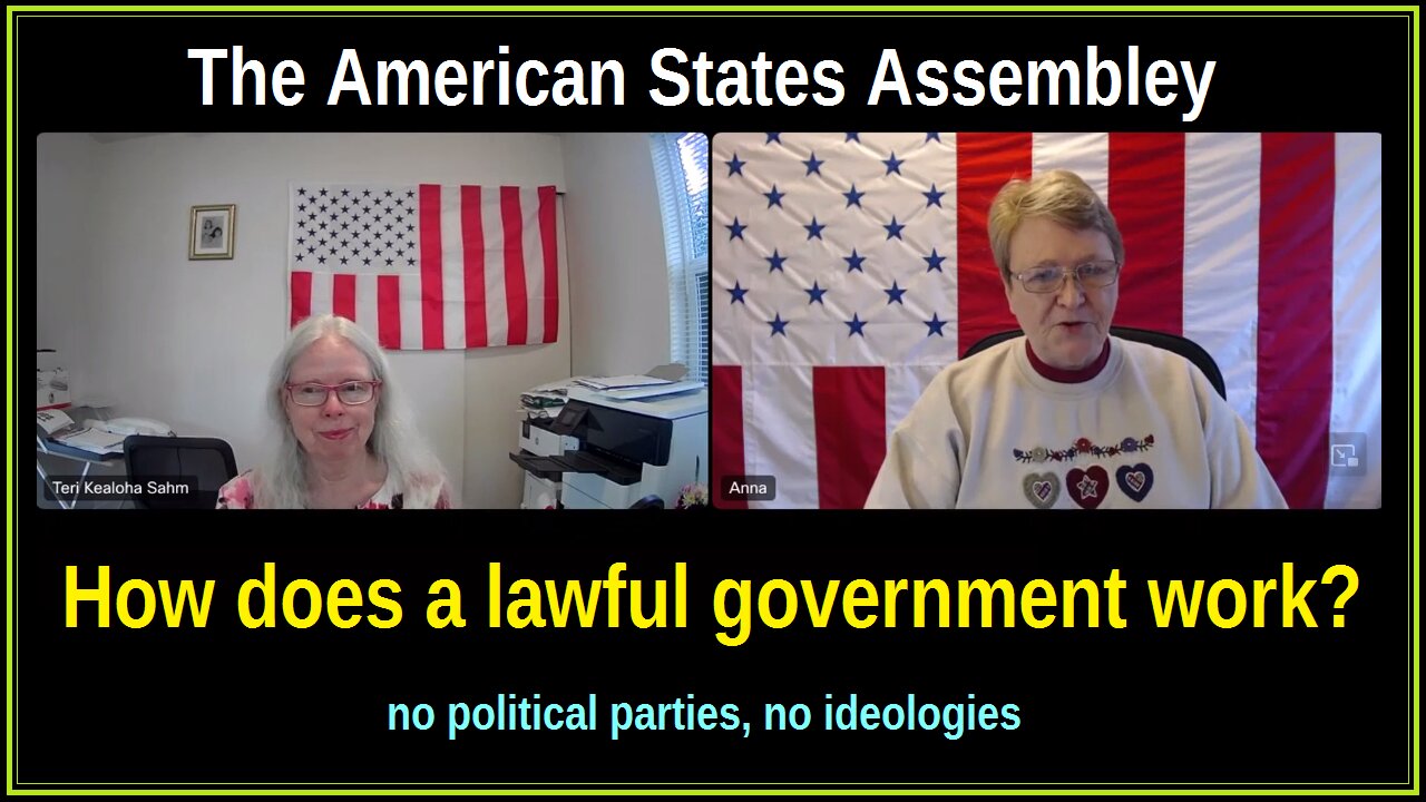 How does a lawful government work?