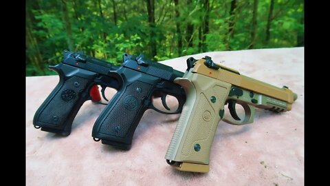 M9a3 vs 92FS vs M9 Commercial - Best Beretta 92???