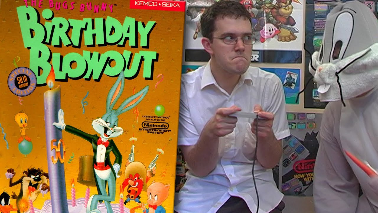 Bugs Bunny Birthday Blowout [NES] // Angry Video Game Nerd [AVGN] | Cinemassacre