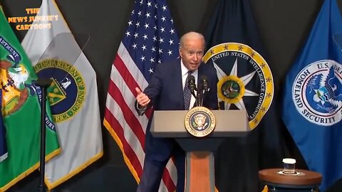 Biden: "I have to seek permission to leave."