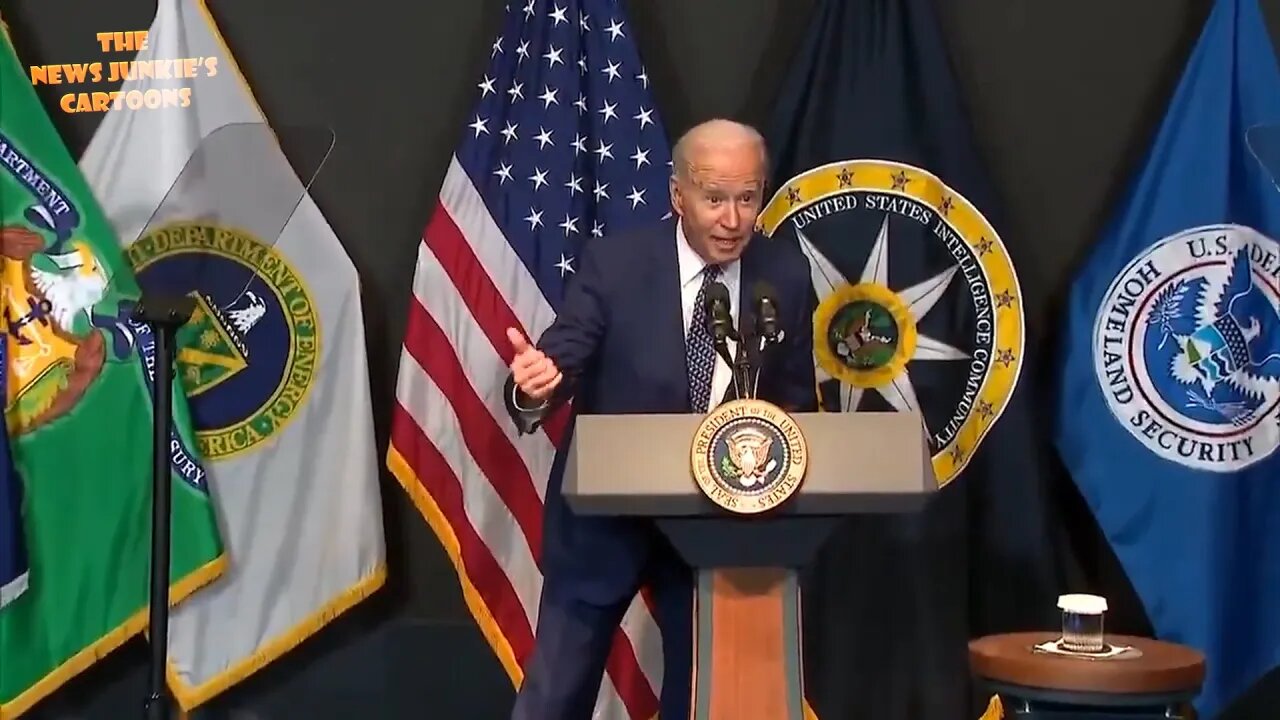 Biden: "I have to seek permission to leave."