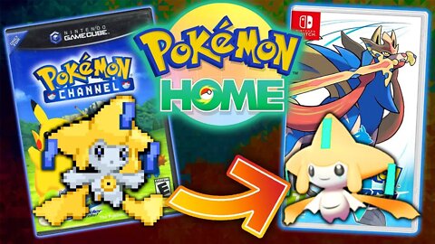 📱⌚ ¡VIAJE en el TIEMPO POKÉMON! ¡JIRACHI de POKÉMON CHANNEL a POKÉMON ESPADA con POKÉMON HOME!