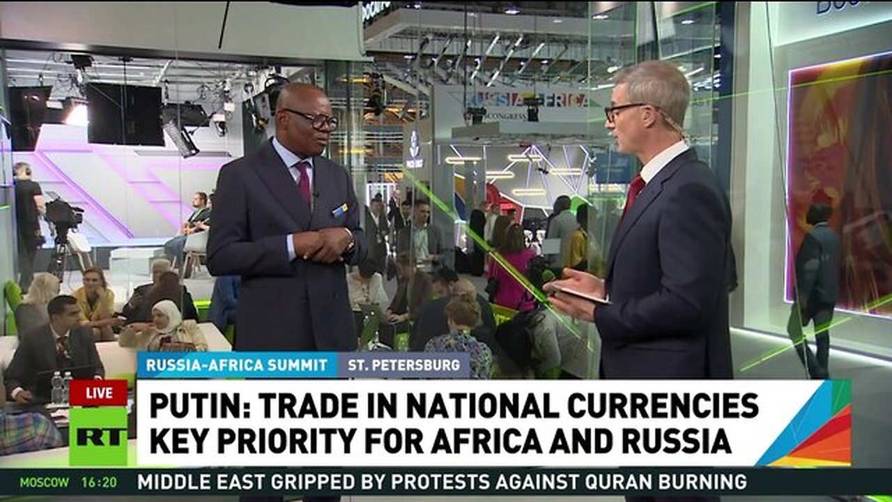 RUSSIA-AFRICA SUMMIT 2023 | GREGOIRE NDJAKA, AFRICAN BROADCASTING UNION DIRECTOR