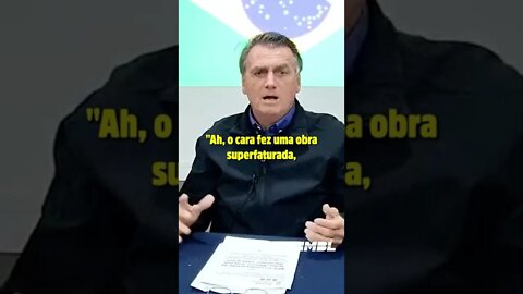 Bolsonaro explica que o caso de seu ex-Ministro não foi tão corrupção assim | #shorts do MBL