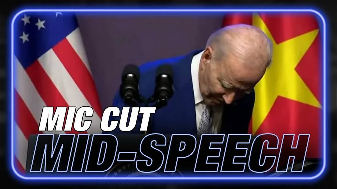 Biden’s Foreign Trip Becomes An International Embarrassment When Mic Is Cut By Staff During Presser