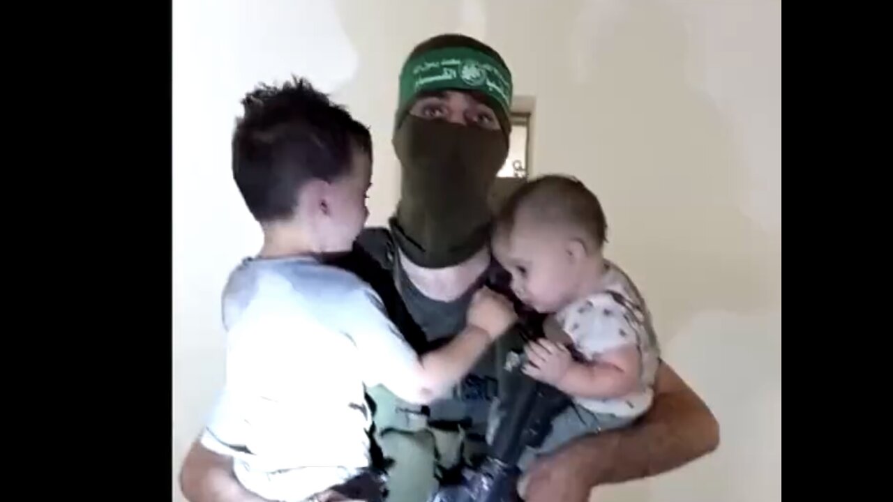 HAMAS TERRORIST🥷🚸🥷🚼🆘KIDNAP DOZENS OF HELPLESS ISREALI BABIES AND INFANTS🇮🇱🚸🆘🚼💫
