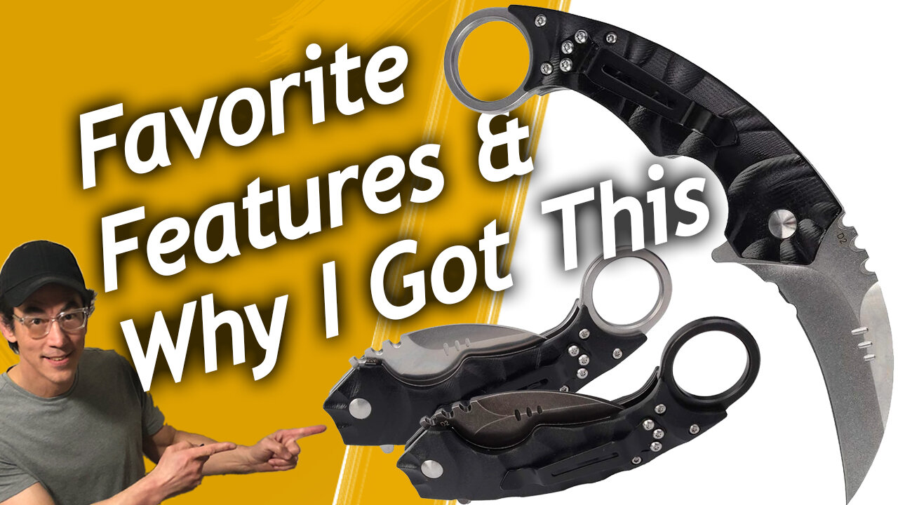 Masalong Karambit Tactical Folding Knife, Favorite Features, Reasons Why I Got This, Product Links