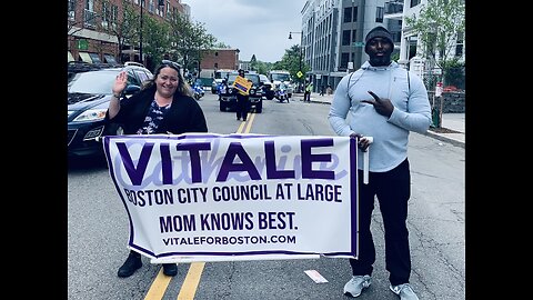 Dot Day Parade! Vitale for City Councilor! Nelson for City Councilor!