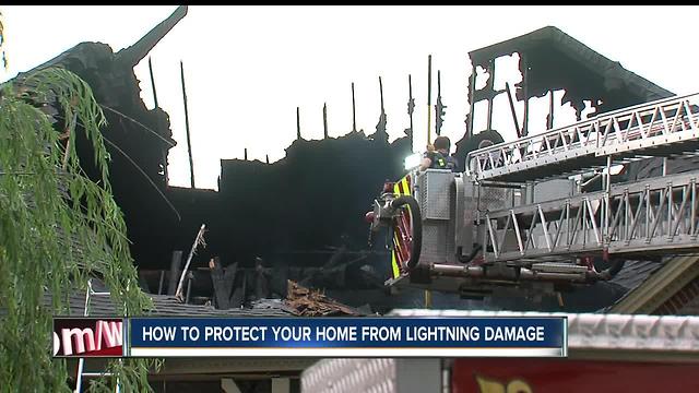 How to protect your home from lightning damage