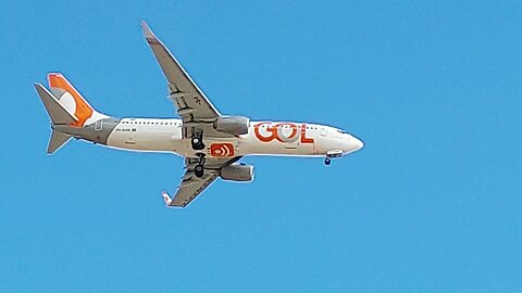 Boeing 737-800 PR-GYD vindo de Belém do Pará para Fortaleza