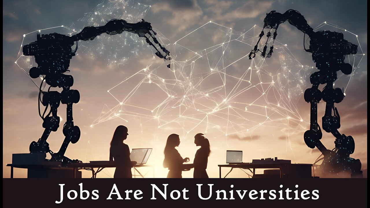 E247 Jobs Are Not Universities - Everyone Else Pays for Your Education at Work