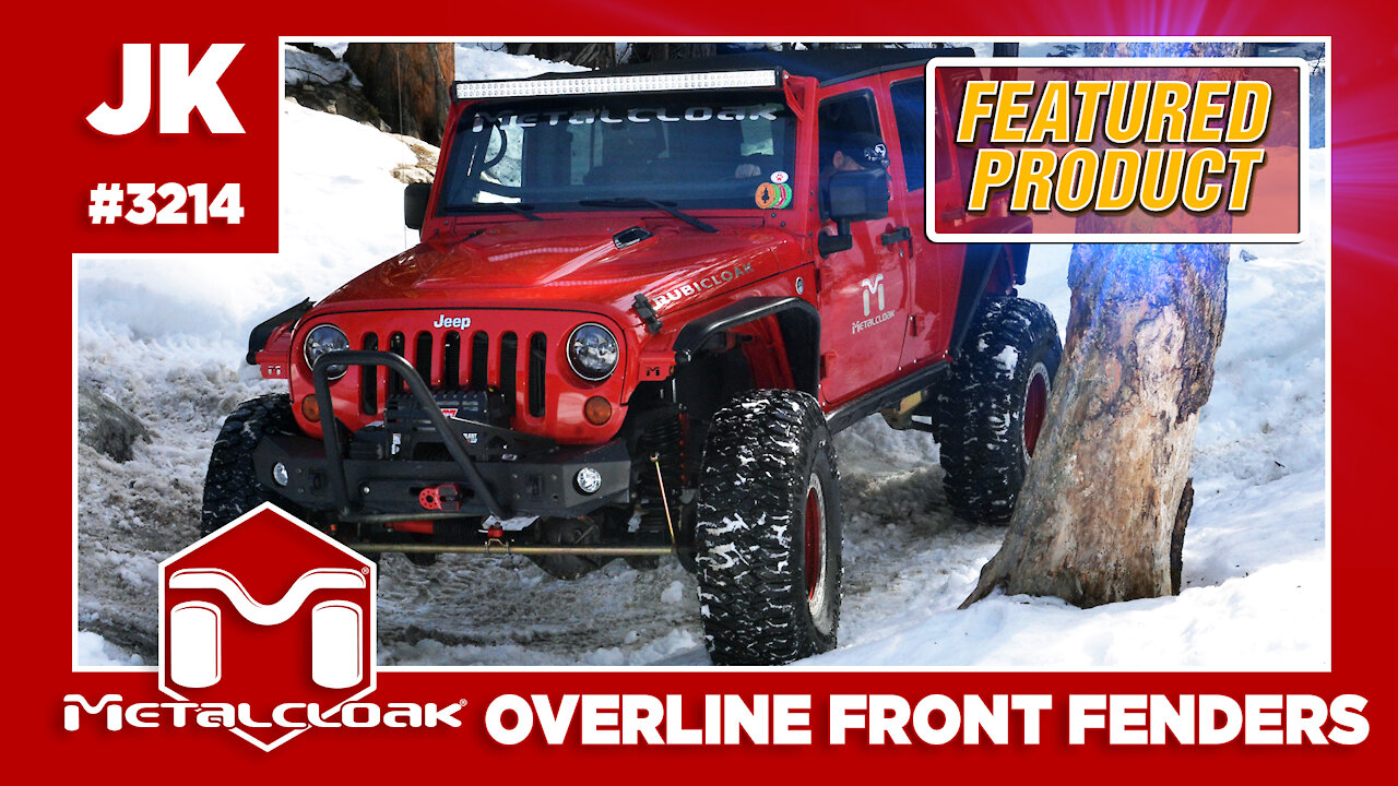 Featured Product: Overline Tube Fenders for the JK Wrangler