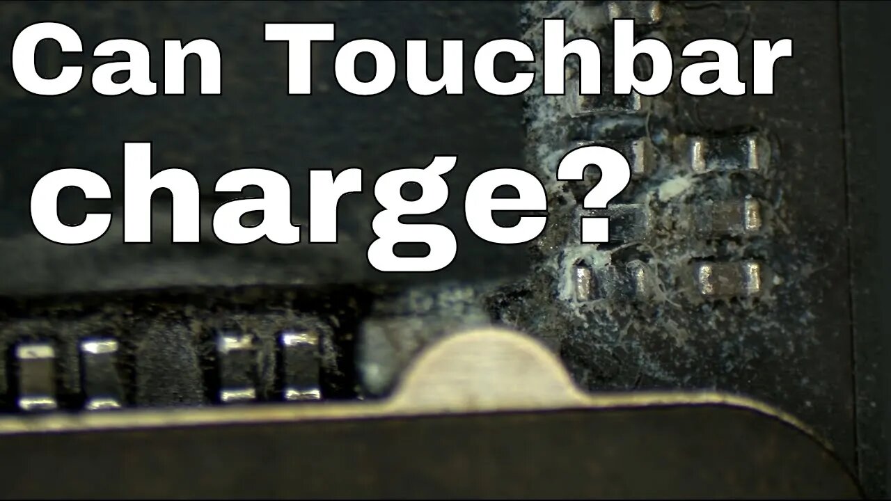 How do Touchbar Macbooks charge? What is the sequel to the famous onewire circuit?