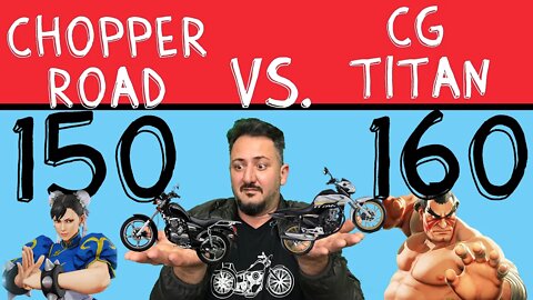 Chopper Road 150 vs. CG Titan 160