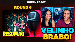 Round 6: A História em 1 Vídeo! | [React em Casal] 🔥