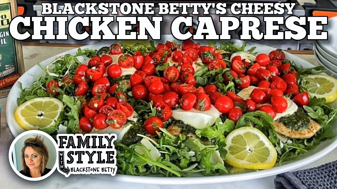 Chicken Caprese Summer Salad | Blackstone Griddles