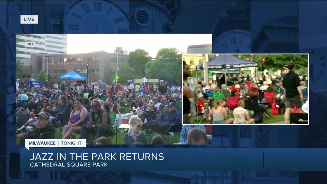 Jazz in the Park returns to Milwaukee's Cathedral Square Park