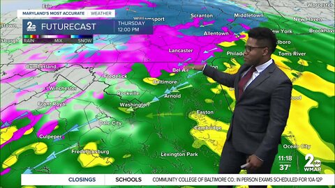 WINTER WEATHER ALERT: Meteorologist Patrick Pete details what to look for