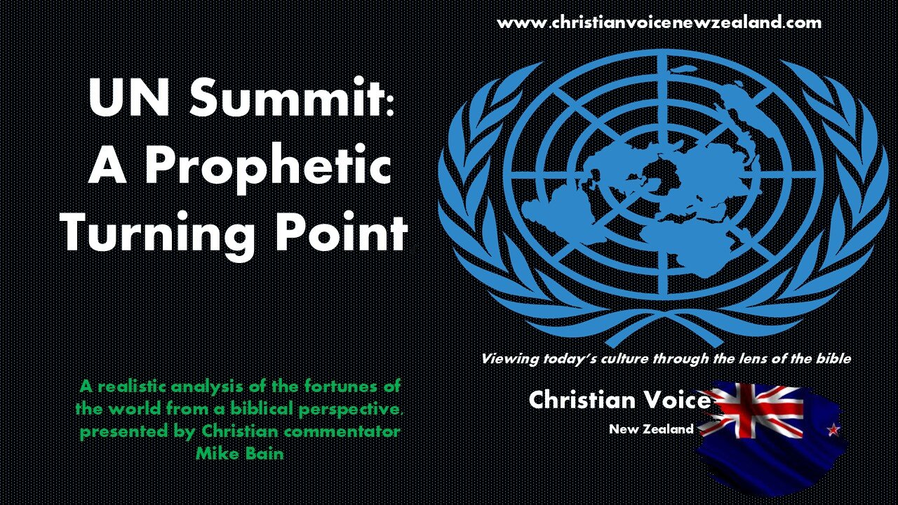 UN Summit: A Prophetic Turning Point